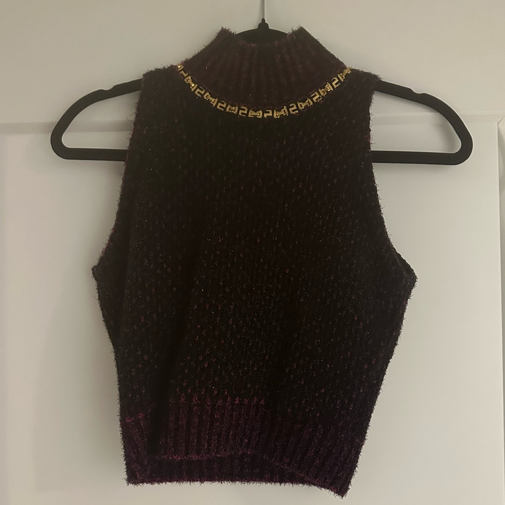 Versace sleeveless sweater